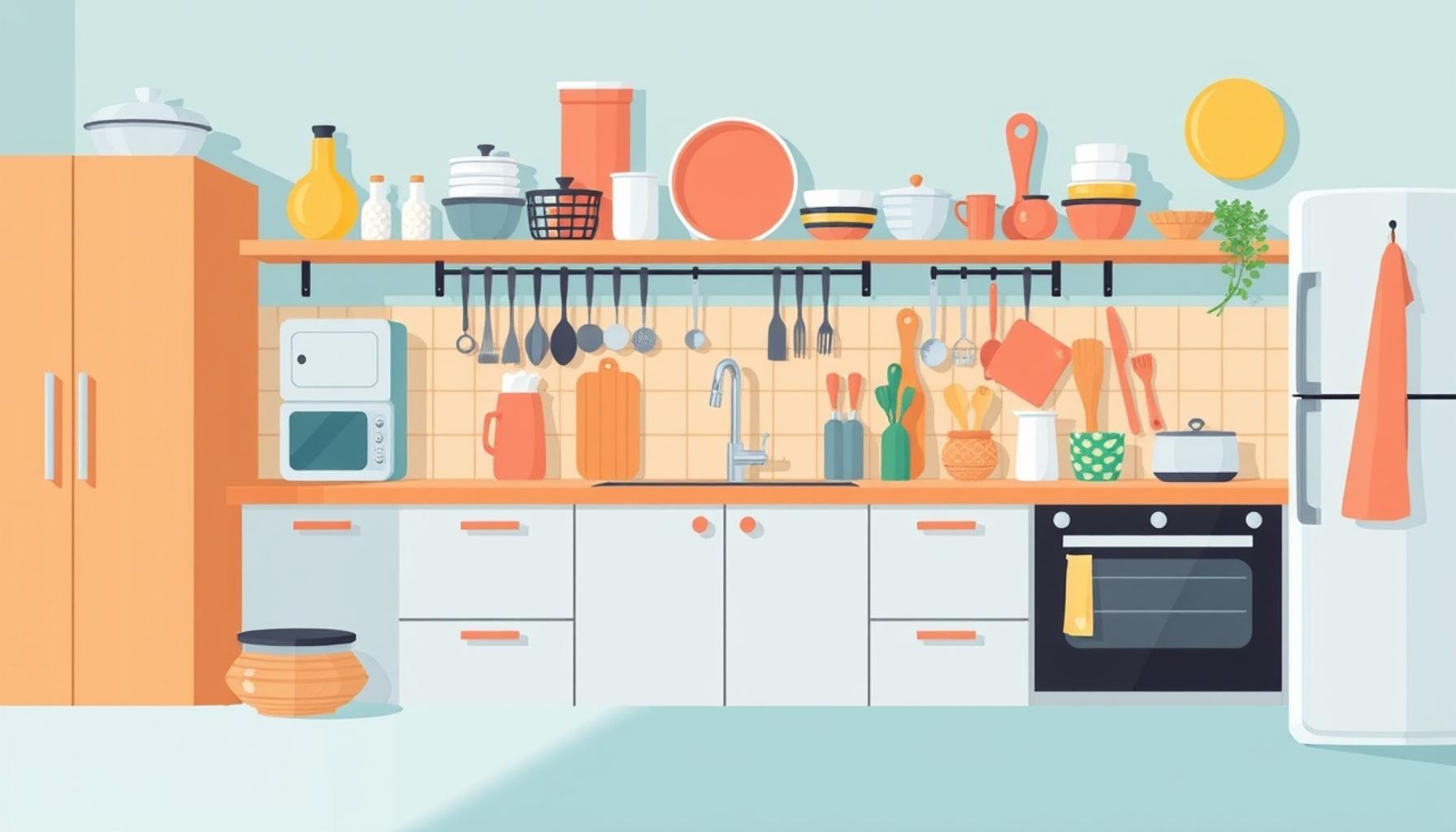 Minimalist Kitchen Organization Fewer Utensils More Efficiency
